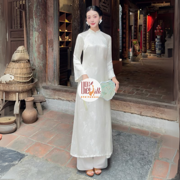Lụa Hoa Sen Hồ Điệp SHD01 - Hình ảnh 2