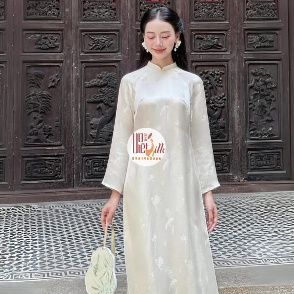 Lụa Hoa Sen Hồ Điệp SHD01