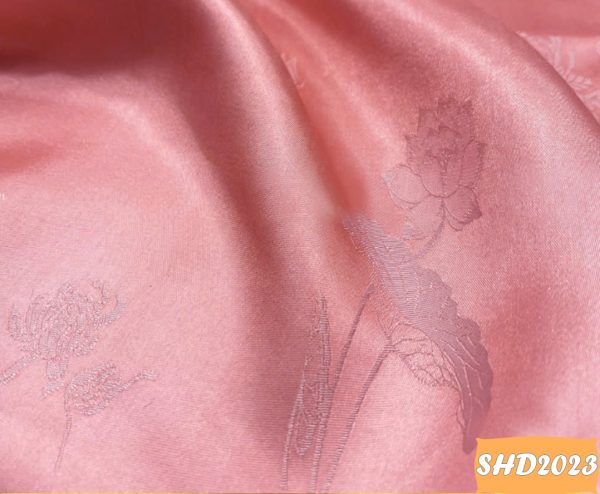 Vải Lụa Hoa Sen SHD08