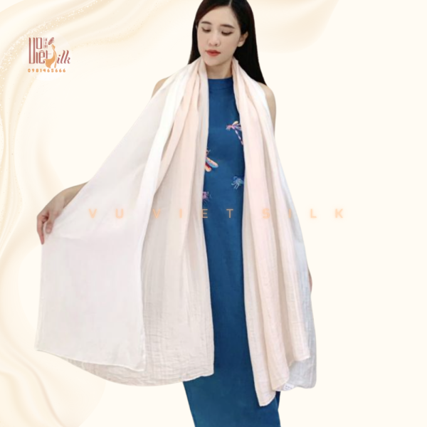 Khăn Lụa Tơ Tằm Nhuộm Màu Tự Nhiên