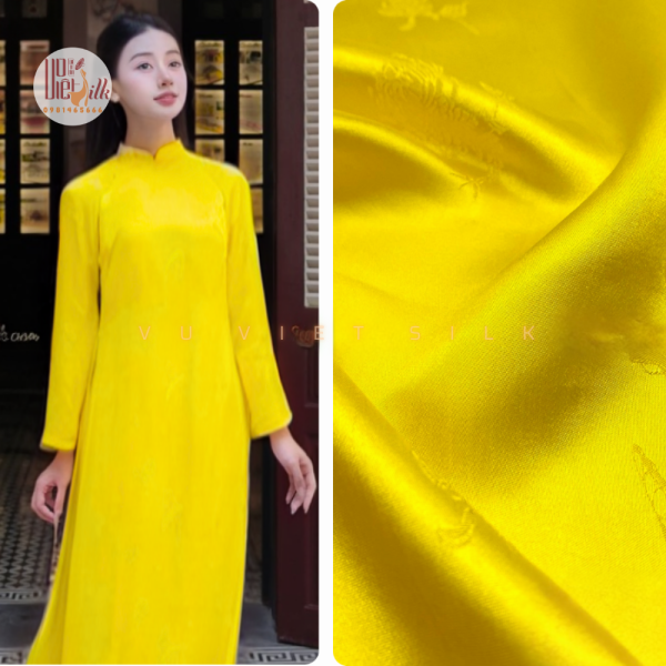 Lụa Tơ Tằm Sen SHD05 - Hình ảnh 2