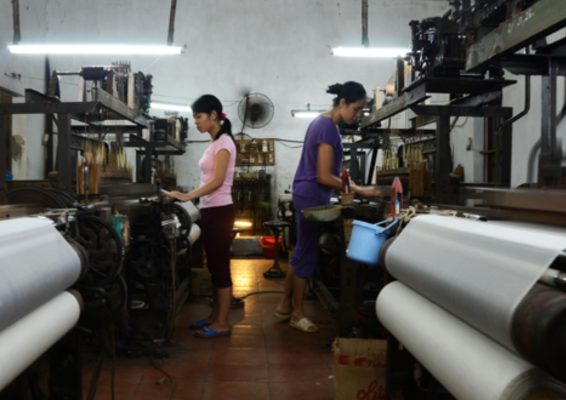 5 Mẫu Khăn Đũi Tơ Tằm Đẹp Nhất Cho Áo Dài Cưới