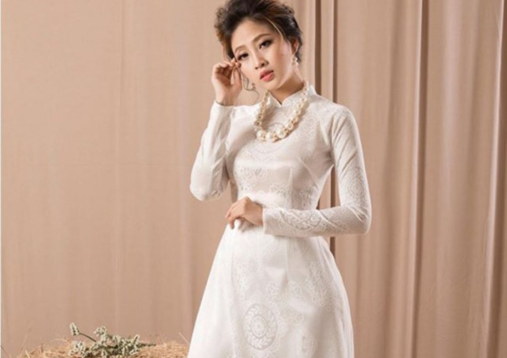 5 Mẫu Khăn Đũi Tơ Tằm Đẹp Nhất Cho Áo Dài Cưới