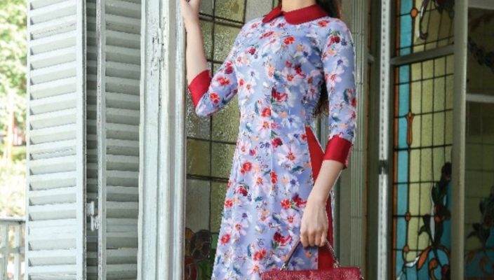 Áo Dài Hoa Nhí May Sẵn: Phong Cách Dịu Dàng, Nữ Tính