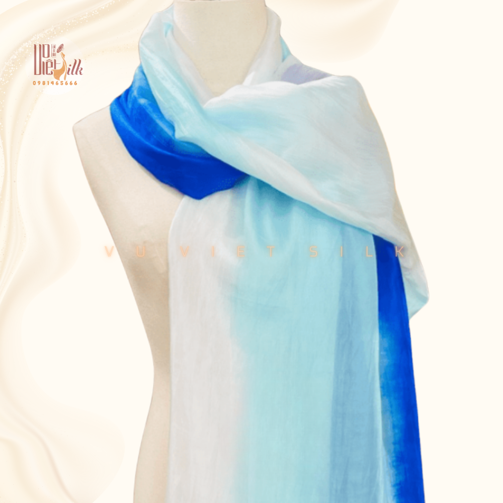 Khăn lụa tam sắc