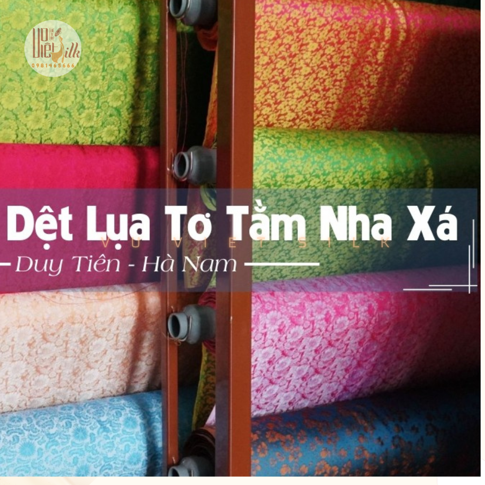 Làng nghề dệt lụa Nha Xá
